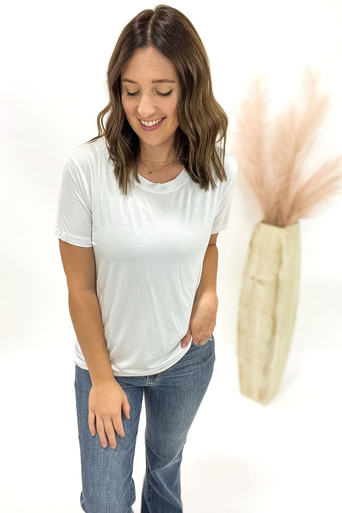 The Best Basic Short Sleeve White Tee