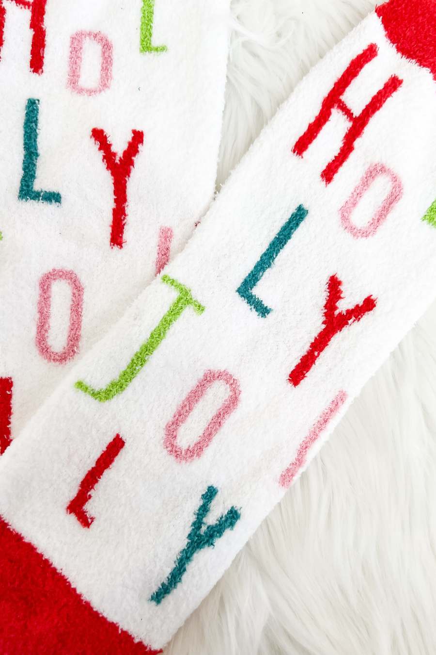 Women's Holiday Fuzzy Socks