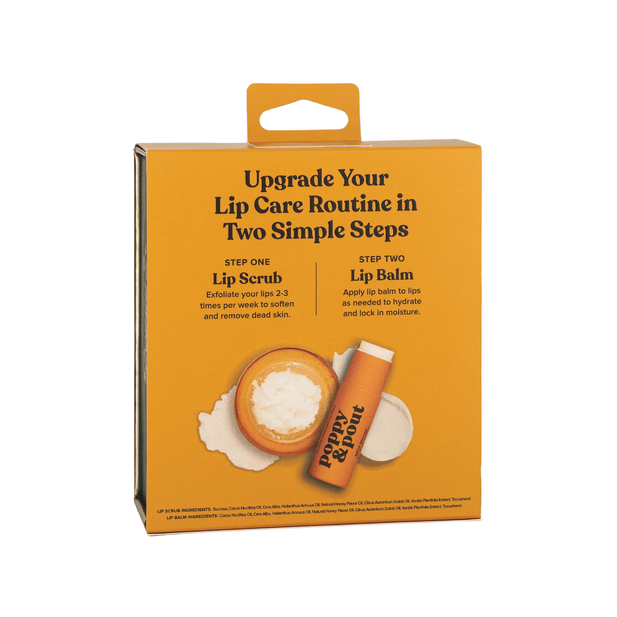 Poppy & Pout Lip Care Duo- Wild Honey