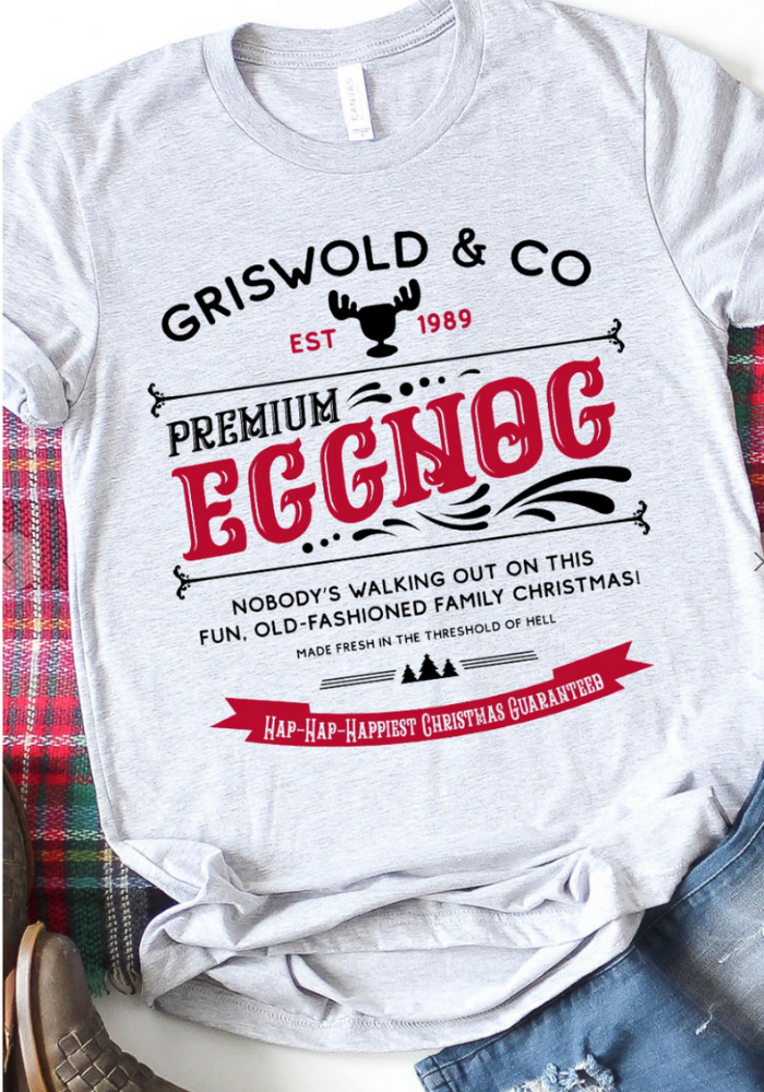 Christmas Vacation Premium Eggnog Graphic Tee - Lot21 Boutique 