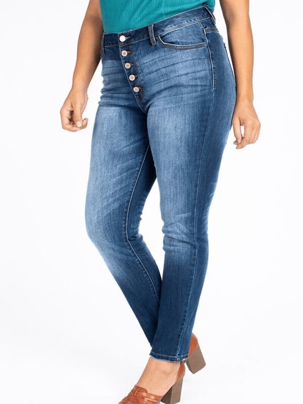 Shannon High-Rise Curvy Jeans - Lot21 Boutique