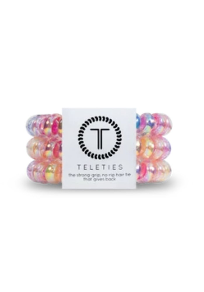 TELETIES Eat Glitter For Breakfast Hairtie- Large - Lot21 Boutique