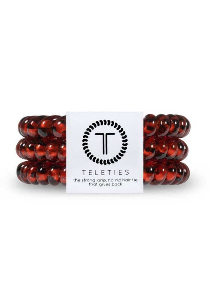 TELETIES Tortoise Hairtie- Small - Lot21 Boutique